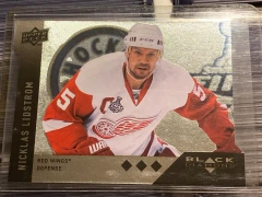 2009-10 Upper Deck Black Diamond Triple Die-Cut #BD8 Nicklas Lidstrom Red Wings